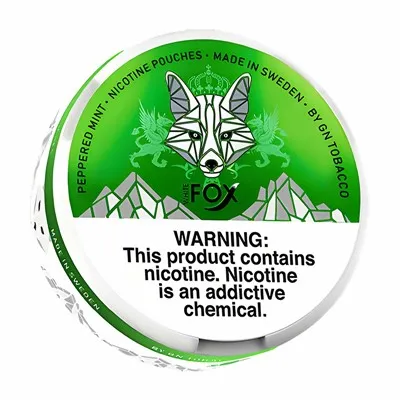 Nikotinske vrečke White Fox Peppered Mint